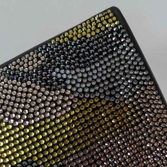 Valentino Garavani Nappa Crystal Camouflage Va Va Voom Shoulder Bag - Picture 12 of 14